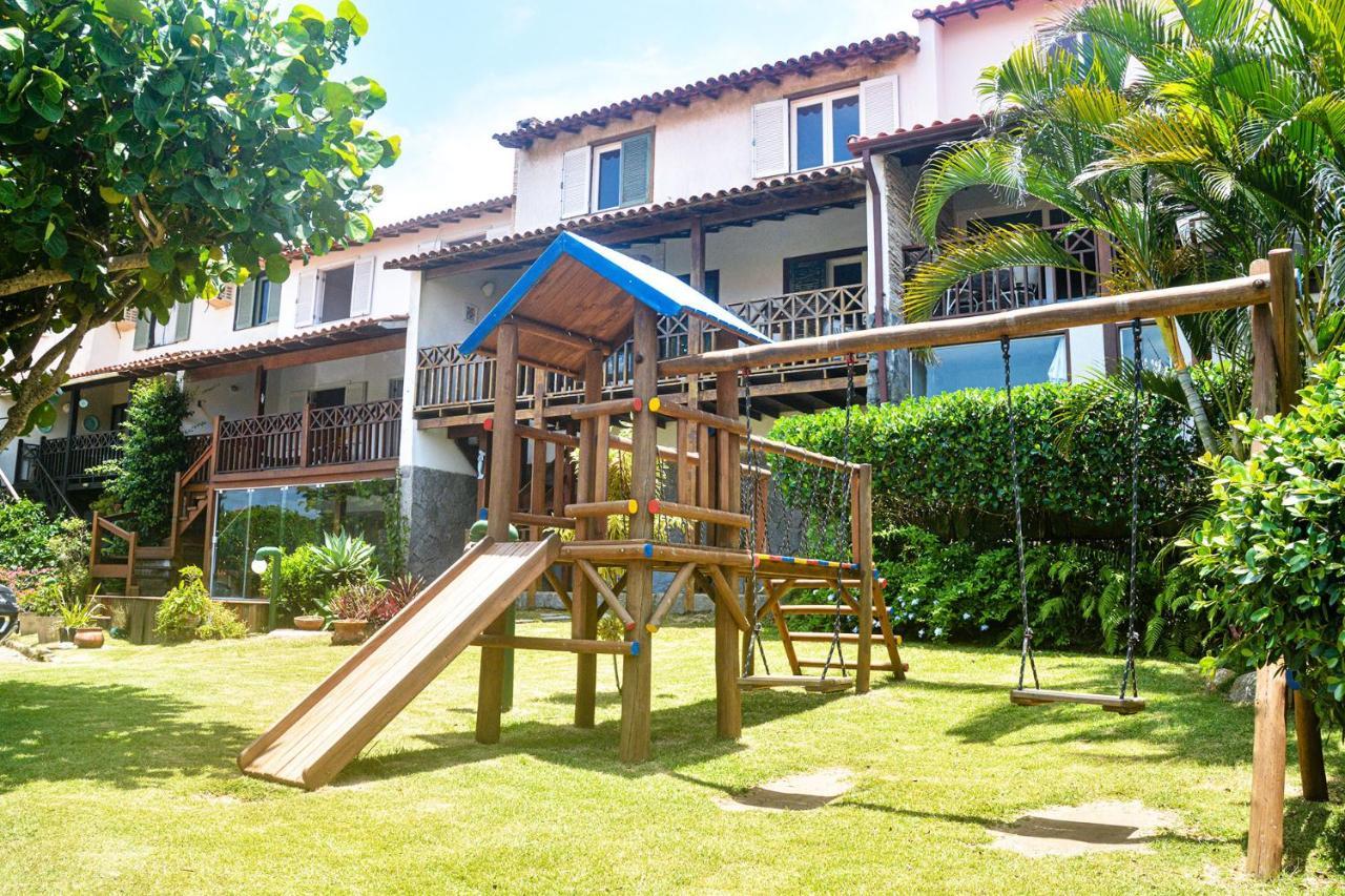 Casa Pe Na Areia Com Varanda Gourmet Em Buzios Rj Exterior foto