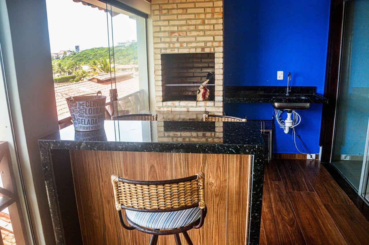 Casa Pe Na Areia Com Varanda Gourmet Em Buzios Rj Exterior foto