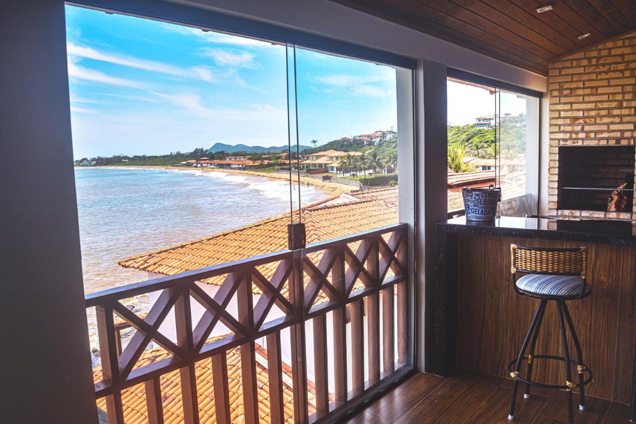 Casa Pe Na Areia Com Varanda Gourmet Em Buzios Rj Exterior foto