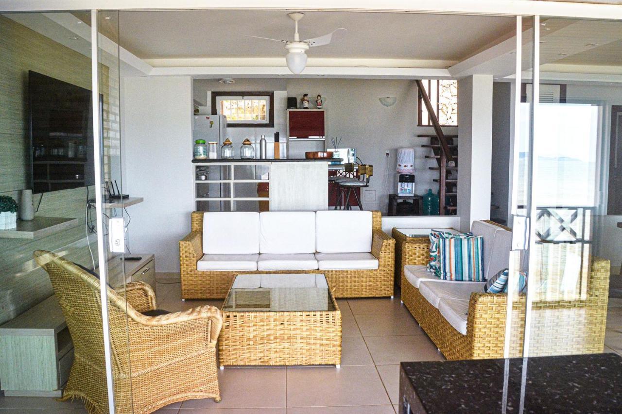 Casa Pe Na Areia Com Varanda Gourmet Em Buzios Rj Exterior foto